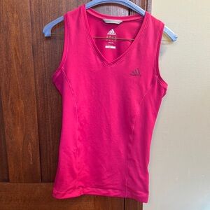 Adidas Women's Vibrant Pink Tank Top